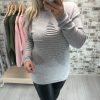 Ribbed Star Jumper
